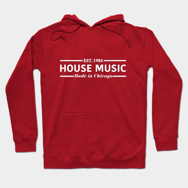 Chicago House Music Hoodie by DJ Jammin Joe